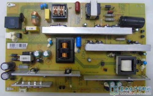 长虹LED55C2000i液晶电视开机背光一闪后黑屏故障分析与维修指南